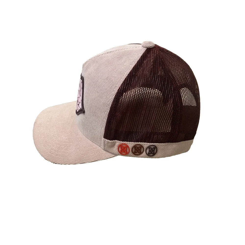 G/FORE Mother Golfer Corduroy Trucker Hat Amour Pink Preppy GLH000017-AMOUR‎